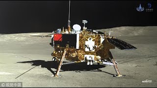 China's Chang'e-4 probe wakes up after first lunar night | CCTV English