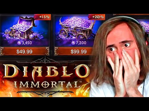 Diablo Immortal: Asmongold Reacts to REAL Pay-To-Win Blizzard Has For Us