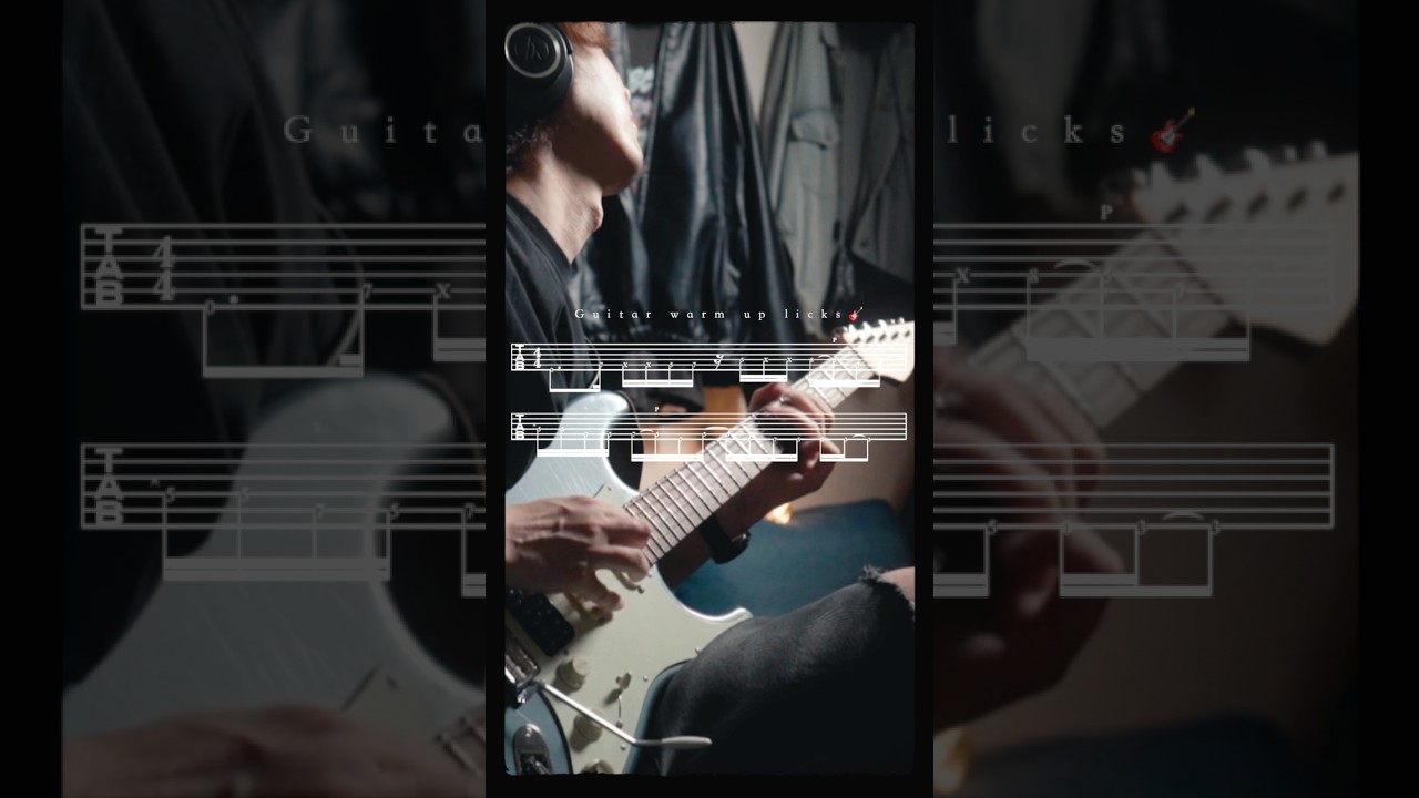 右手左手が進化するギターウォーミングアップフレーズ🎸#ギター#ギター練習#ウォーミングアップ#基礎トレーニング#ルーティン #suhr