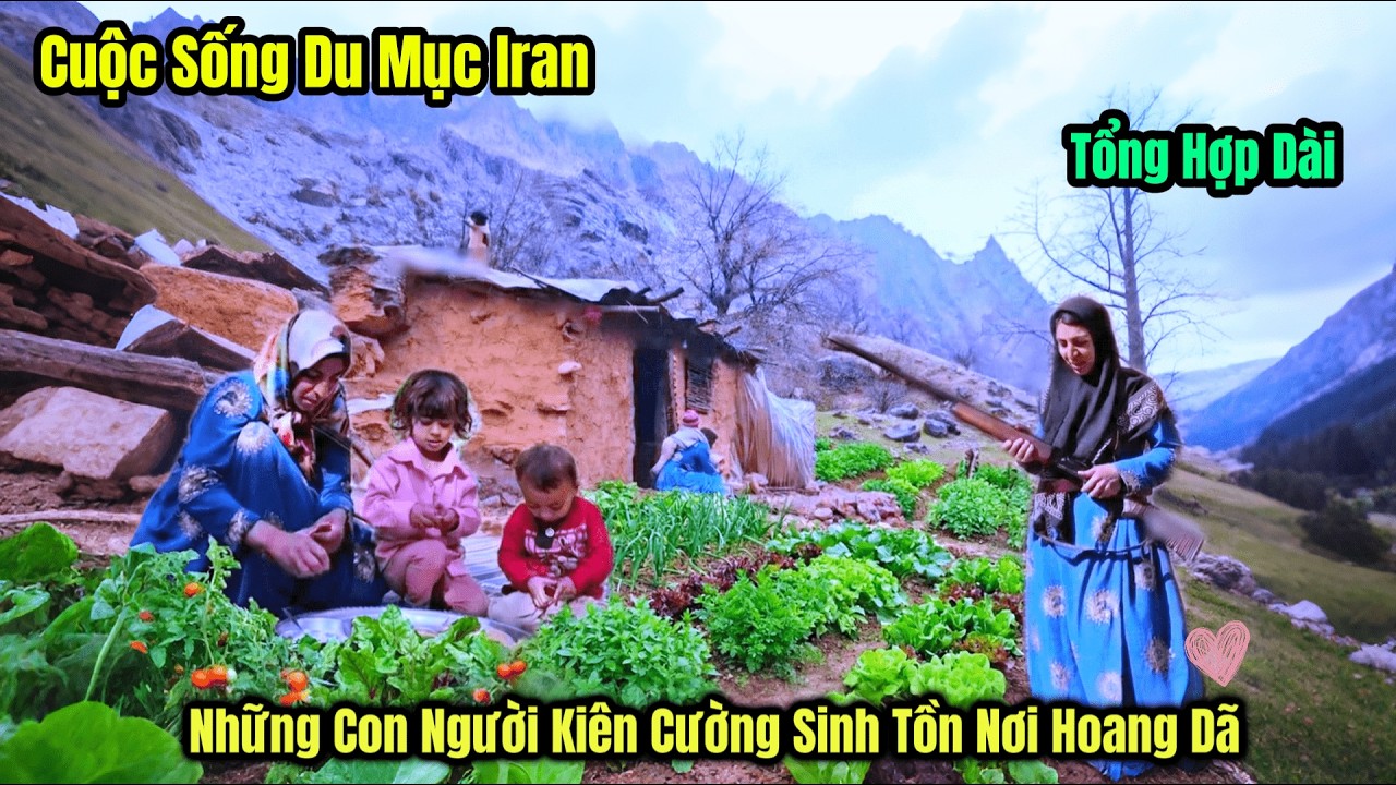 TổngHợp-Cuộc Sống Du Mục Iran-Những Con Người Kiên Cường ĐÔI TAY TÀI BA Sinh Tồn Nơi Hoang Dã
