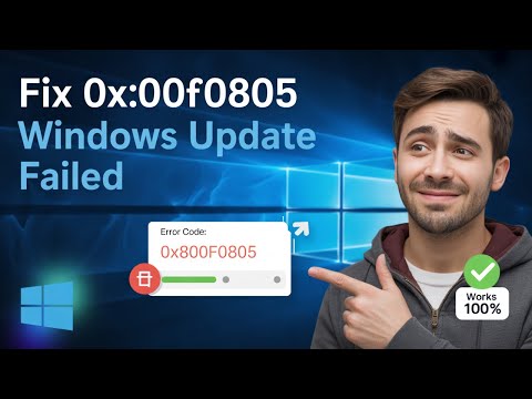 Struggling with Windows 11 error code 0x800f0805?