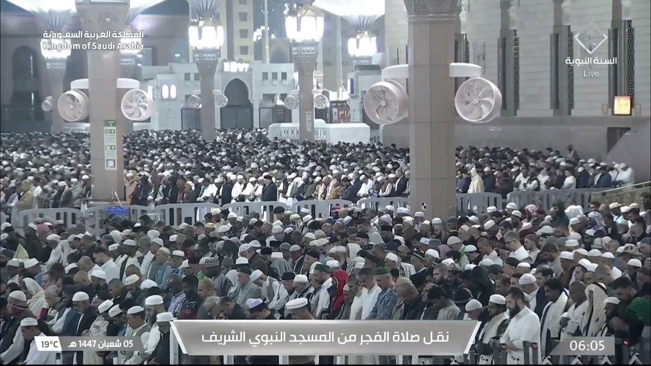صلاة الفجر للشيخ محمد برهجي 5 شعبان 1447هـ