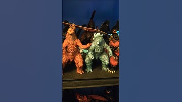 Collector Challenge #actionfigures #hiyatoys #godzilla #collection #shmonsterarts #heiseigodzilla