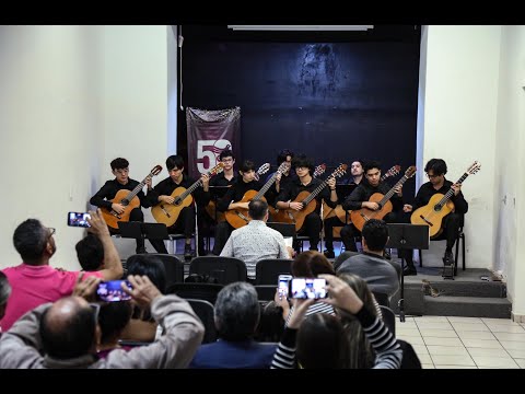 Recital de Orquesta de Guitarras de la Escuela Superior de Artes José Limón el 17 de diciembre 2025