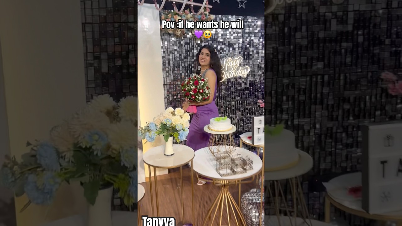 Thank u ☺️ for making me feel special 🥹💜 #shorts#birthdaysurprise #trending #viral