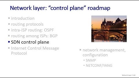 Chapter 5v8.0  5.5 SDN control plane