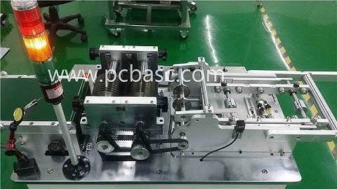 tube pcb separator multi group multi blade cutting machine pcba cutter