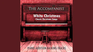 It's the Most Wonderful Time of the Year (Piano Audition Backing Track in D)