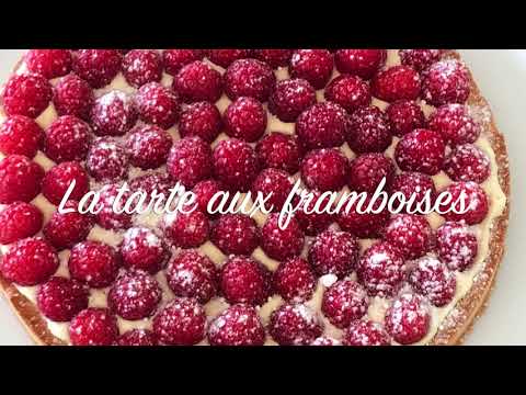 Vidéo: Tarte à La Crème Sure Aux Framboises