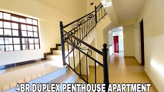 HOUSE TOUR : 4 BEDROOMS DUPLEX PENTHOUSE RUAKA APARTMENT TO LET /KENYAN PROPERTY / KENYAN YOUTUBER