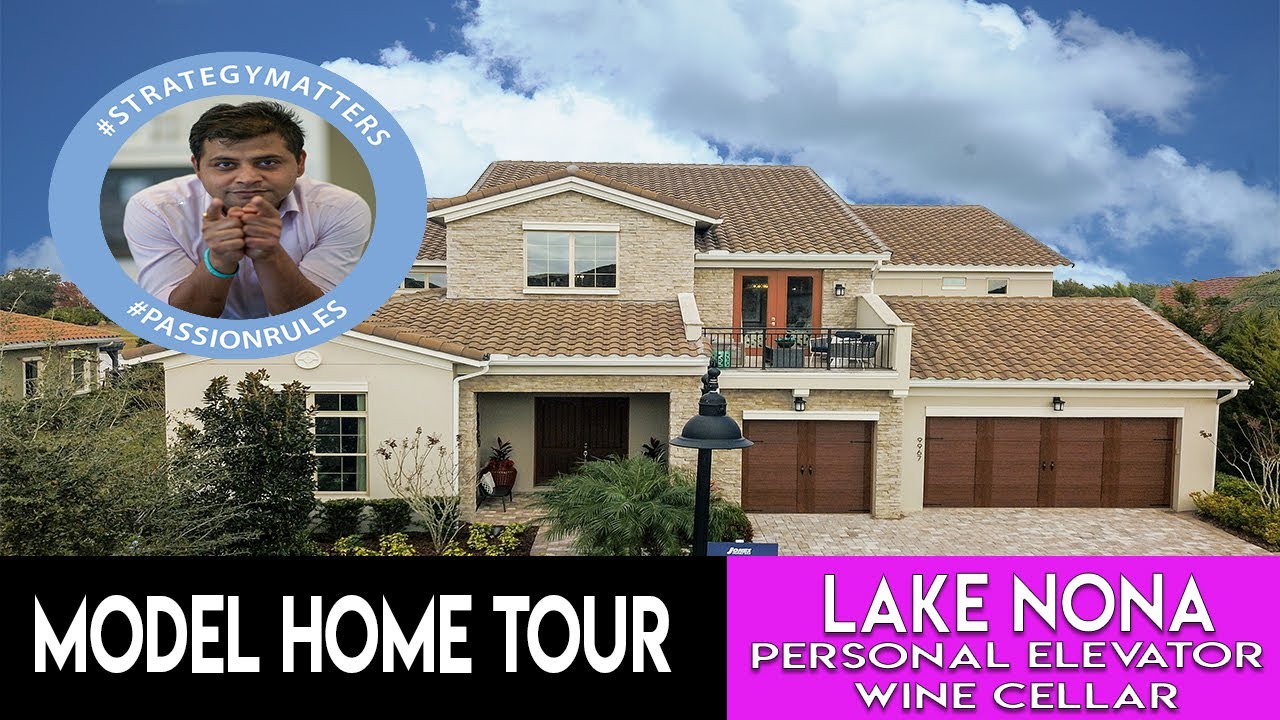 Jones Homes I Lake Nona Luxury Home Tour Ponte Vedra Model Eagle