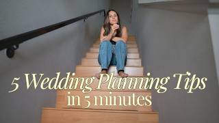 5 Things you should DO to make Wedding Planning Less Stressful!