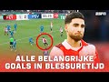 Alle belangrijke goals in blessuretijd in de eredivisie 2023 