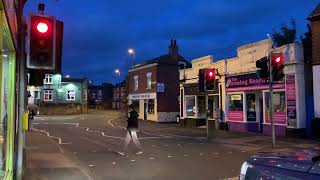 Pelican crossing on Sitwell Street, Spondon, Derby (22/10/2022)