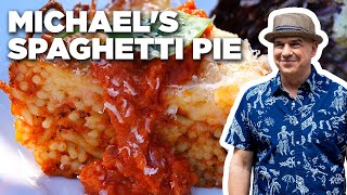 Michael Symon's Spaghetti Pie | Symon Dinner's Cooking Out | Food Network