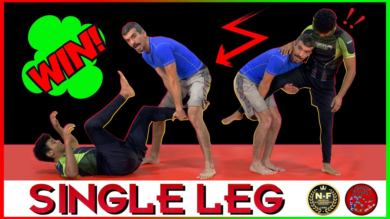 ES FÁCIL DERRIBAR.. SI SABES CÓMO | DERRIBO SINGLE LEG  **TUTORIAL**  Escuela de Grappling