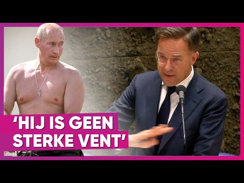 Mark Rutte over ontmoeting met Poetin: 'Hij is geen sterke vent'