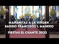 Mañanitas a la virgen barrio Francisco I. Madero, Fiesta el Chante 2021 dos