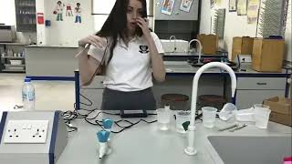 Data logging by using Lab Quest 2 by my student