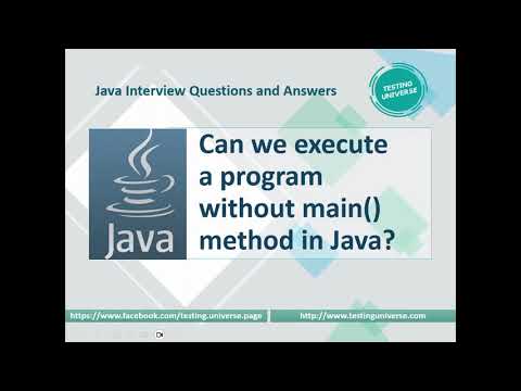 Can we execute a java program without main method | Static Block #java #javainterviewquestions
