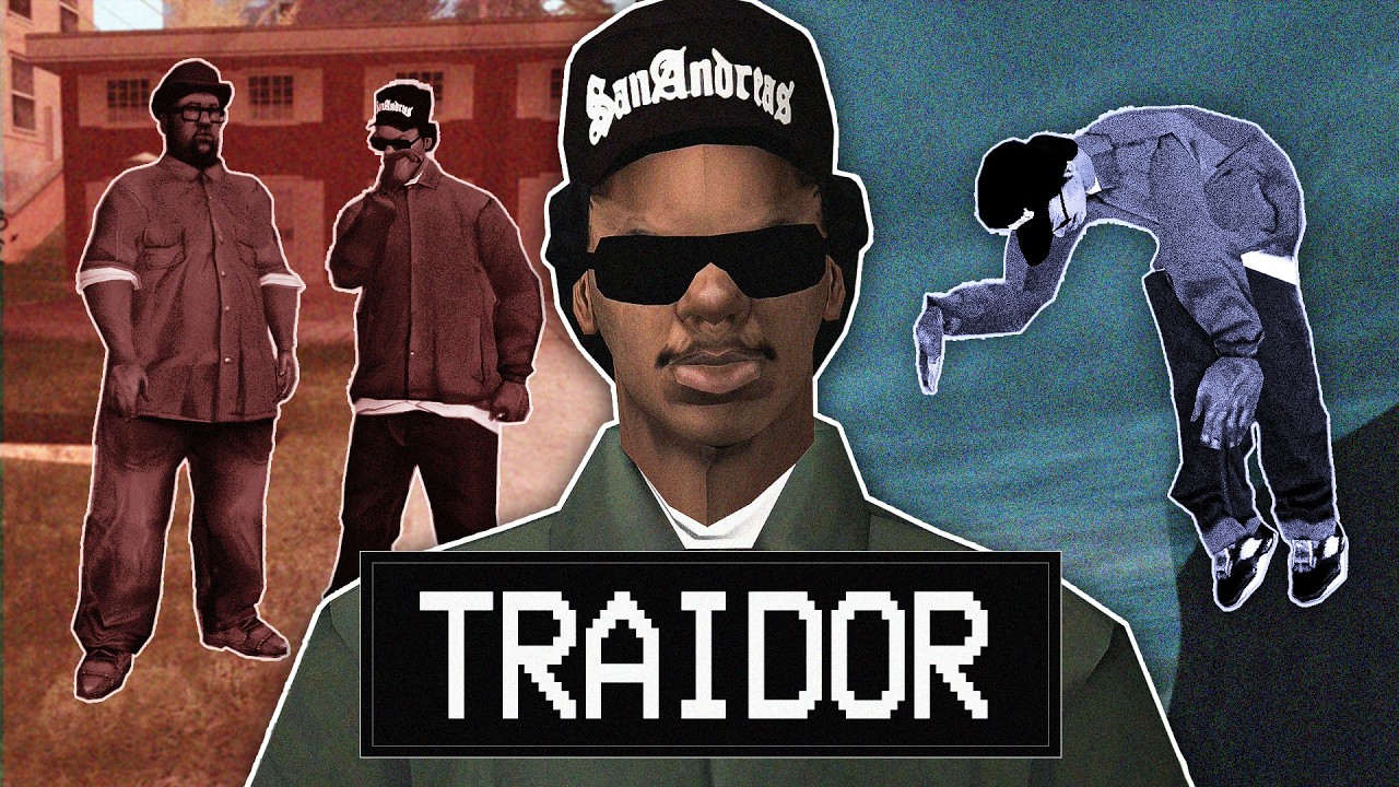 A TRAIÇÃO OBSCURA E A MISTERIOSA HISTÓRIA DE RYDER | GTA SAN ANDREAS