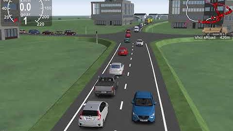 IPG CarMaker Intersection Scenario