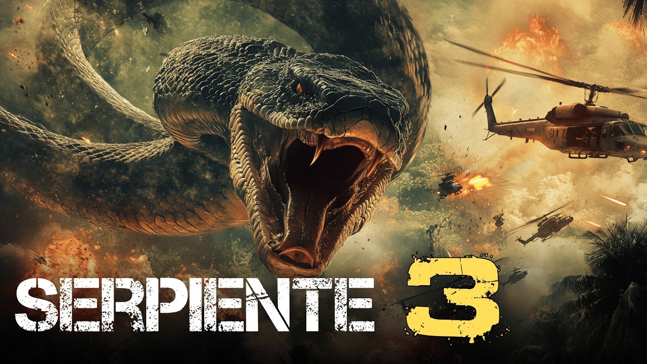 Película Doblada al Español [Serpientes 3] | Gigante serpiente y
