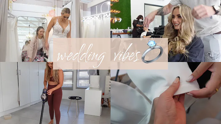 Wedding Vlog: Trying on dresses, Lip Filler, Dress...