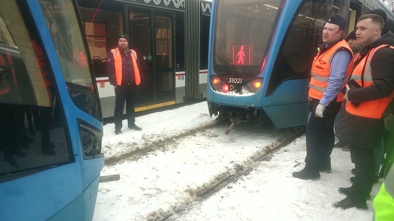Motorniczy tramwaju w Rosji. Jak połączyć 2 tramwaje.