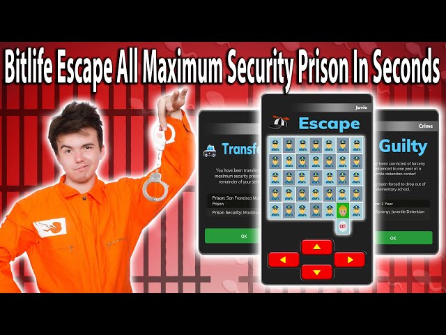 Escape prison bitlife - poptyred