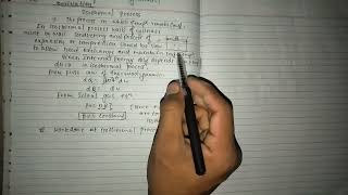 Class 12 Thermodynamics//  Equation of Isothermal process and Workdone at this process