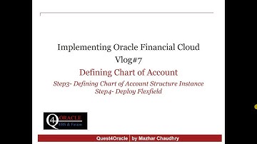Implementing Oracle Cloud Financial - Vlog#7 COA Structure Instance