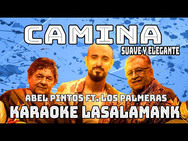 CAMINA (SUAVE Y ELEGANTE) Abel Pintos ft Los Palmeras (Karaoke)