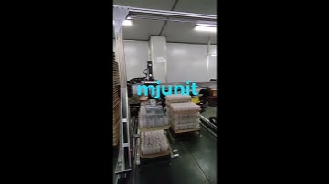 mjunit automatic gantry truss manipulator cnc machine tool loading and unloading slide module