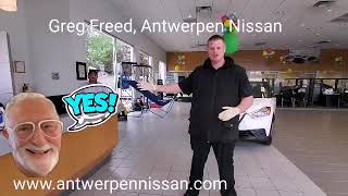 Greg Freed @ Antwerpen Nissan where Jack Says YES!