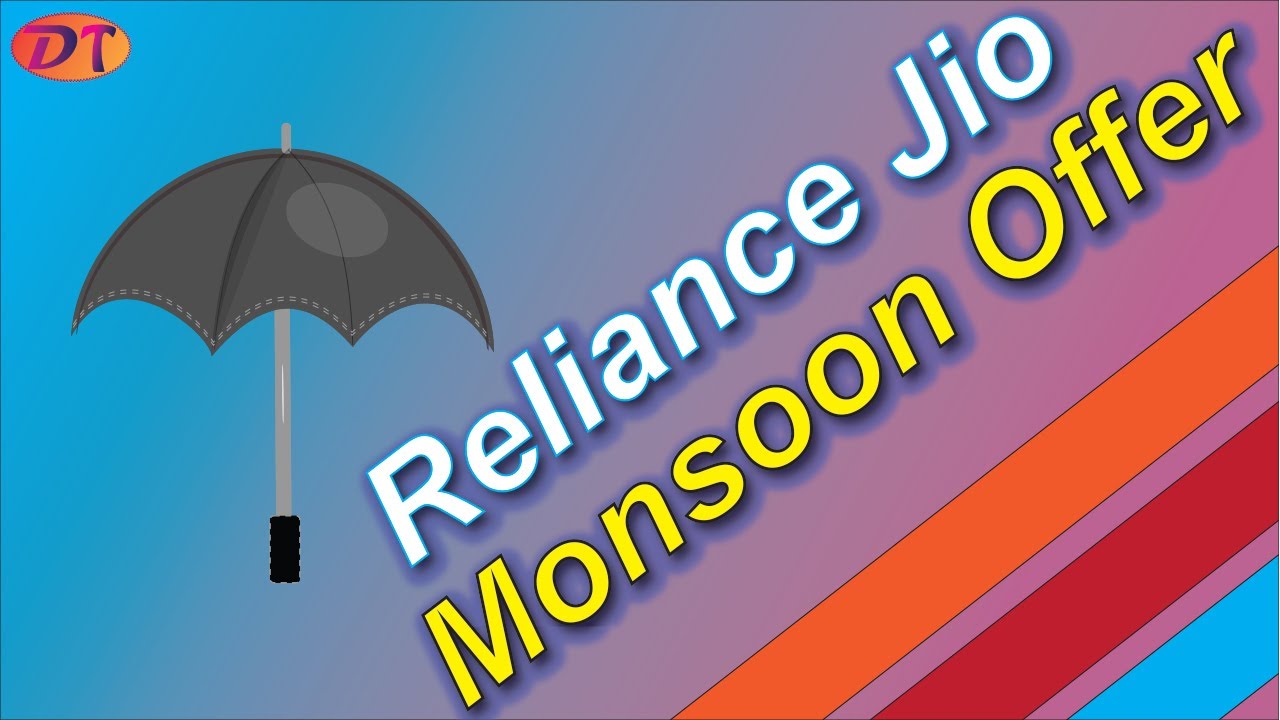 Jio Monsoon Offer- 4 Best Plans- 3 MONTHS FREE
