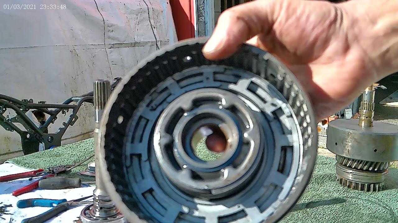 MF50A Transmission Main Clutch Pack Disassembly/Inspection