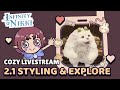 [DROPS] 2.1 building, styling, enjoying Itzaland! come chat &amp; join a cozy sesh  💜🔮