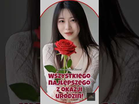 🌹Wszystkiego najlepszego z okazji urodzin!🌹 #polish #Urodziny #Szczęście #Miłość #Radość