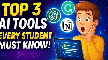 Top 3 AI Tools Every Student Must Know! #computer #coding #2025 #AIForStudents