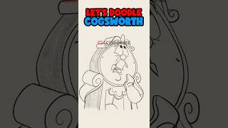 LET'S DOODLE - COGSWORTH (DRAW LIKE A DISNEY ANIMATOR, EASY!) #Disney #Belle #letsdoodle #Cogsworth