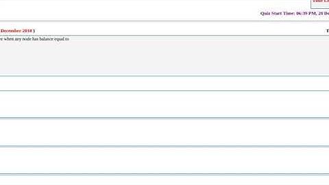 CS301 (Data Structure) Quizz no 2 Solution Winter Fall 2018
