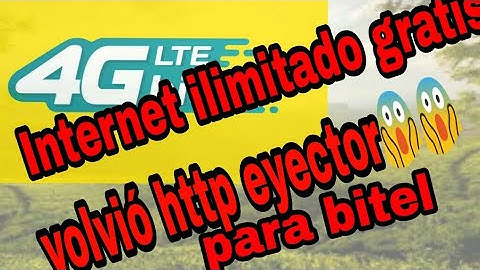 INTERNET ILIMITADO GRATIS PARA BITEL CON HTTP INJECTOR