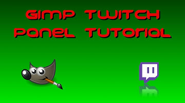 How To Make Twitch Panels With Gimp