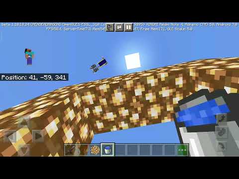 cara bikin portal surga di Minecraft Pe/Be