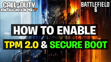 Battlefield 6: Hoe schakel je TPM in en hoe start je veilig op? Gids vereist om Black Ops 7 te sp...