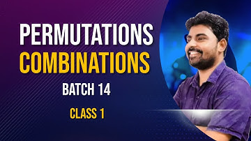 NIMCET 2022 Permutations and Combinations - Batch 14 Live Class