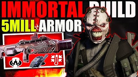 NEW 5 MILL ARMOR REGEN SOLO BUILD - IMMORTAL NEMESIS | The Division 2 Tardigrade Chest + Galvanize