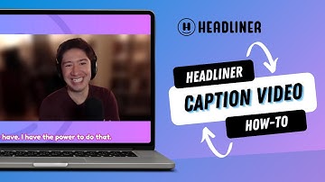 Learn how to caption full-length video and #audiograms with #Headliner