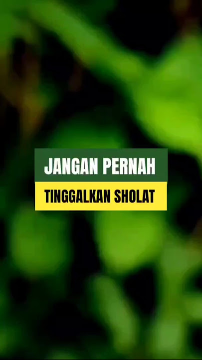 JANGAN TINGGALKAN SHOLAT. #pengingatdiri #nasehatdiri #nasehatislami #muhasabahdiri #sholat #quotes